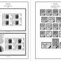 IRELAND 1922-2010 + 2011-2020 STAMP ALBUM PAGES (336 PDF b&w illustrated pages)