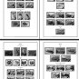 GB JERSEY 1958-2010 + 2011-2020 STAMP ALBUM PAGES (333 PDF b&w illustrated pages)