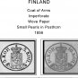 FINLAND 1856-2010 STAMP ALBUM PAGES (218 PDF b&w illustrated pages)