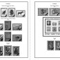 CYPRUS [GREEK] 1880-2010 + 2011-2020 STAMP ALBUM PAGES (177 PDF b&w illustrated pages)