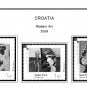 CROATIA 1991-2010 + 2011-2020 STAMP ALBUM PAGES (181 PDF b&w illustrated pages)