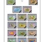 COLOR PRINTED MONTSERRAT 1876-2010 STAMP ALBUM PAGES (257 illustrated pages)