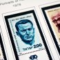 COLOR PRINTED ISRAEL [+TABS] 1948-2020 STAMP ALBUM PAGES (378 illustrated pages)