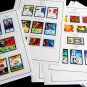 COLOR PRINTED ISRAEL [+TABS] 1948-2020 STAMP ALBUM PAGES (378 illustrated pages)