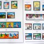 COLOR PRINTED ISRAEL 1948-2020 STAMP ALBUM PAGES (307 illustrated pages)
