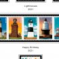 COLOR PRINTED U.S.A. 2021-2024 STAMP ALBUM PAGES (47 illustrated pages)