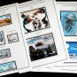 COLOR PRINTED TAAF-FSAT: FRENCH ANTARCTICA 2021-2023 STAMP ALBUM PAGES (21 illustrated pages)