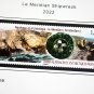 COLOR PRINTED TAAF-FSAT: FRENCH ANTARCTICA 2021-2023 STAMP ALBUM PAGES (21 illustrated pages)