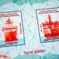 COLOR PRINTED TAAF-FSAT: FRENCH ANTARCTICA 2021-2023 STAMP ALBUM PAGES (21 illustrated pages)