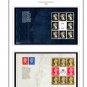 COLOR PRINTED GB MACHIN PRESTIGE BOOKLET PANES 1969-2023 STAMP ALBUM PAGES (121 illustrated pages)