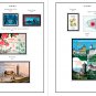 COLOR PRINTED AUSTRIA 2021-2022 STAMP ALBUM PAGES (20 illustrated pages)