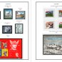 COLOR PRINTED AUSTRIA 2021-2022 STAMP ALBUM PAGES (20 illustrated pages)