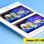 COLOR PRINTED HUNGARY 2011-2020 STAMP ALBUM PAGES (97 illustrated pages)