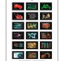 COLOR PRINTED U.S.A. 2021-2024 STAMP ALBUM PAGES (47 illustrated pages)