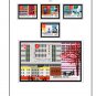 COLOR PRINTED MACAO [SAR] 2021-2024 STAMP ALBUM PAGES (55 illustrated pages)