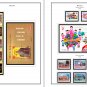 COLOR PRINTED MACAO [SAR] 2021-2024 STAMP ALBUM PAGES (55 illustrated pages)