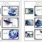 COLOR PRINTED NEW ZEALAND 2021-2023 STAMP ALBUM PAGES (56 illustrated pages)
