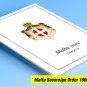 COLOR PRINTED MALTA [S.O.M.] 1966-2010 STAMP ALBUM PAGES (210 illustrated pages)
