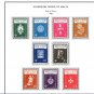 COLOR PRINTED MALTA [S.O.M.] 1966-2010 STAMP ALBUM PAGES (210 illustrated pages)
