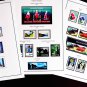 COLOR PRINTED FAROE ISLANDS 1919-2020 STAMP ALBUM PAGES (122 illustrated pages)