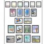 COLOR PRINTED ALAND ISLANDS 1984-2024 STAMP ALBUM PAGES (81 illustrated pages)