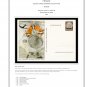 COLOR PRINTED GERMANY III REICH OCCUPATION POSTCARDS 1940-1943 STAMP ALBUM PAGES (81 ill. pages)