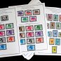 COLOR PRINTED CONGO [L&Atilde;�OPOLDVILLE] 1960-1971 STAMP ALBUM PAGES (43 illustrated pages)