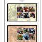 COLOR PRINTED GB PRESTIGE BOOKL. PANES 2021-2025 STAMP ALBUM PAGES (48 illustrated pages)