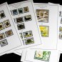 COLOR PRINTED R.S.A. VENDA 1979-1984 STAMP ALBUM PAGES (32 illustrated pages)