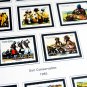COLOR PRINTED R.S.A. TRANSKEI 1976-1994 STAMP ALBUM PAGES (34 illustrated pages)