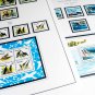 COLOR PRINTED R.S.A. TRANSKEI 1976-1994 STAMP ALBUM PAGES (34 illustrated pages)