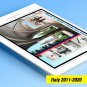 COLOR PRINTED ITALY 2011-2020 STAMP ALBUM PAGES (117 illustrated pages)