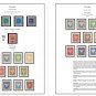 COLOR PRINTED POLAND 1860-2010 STAMP ALBUM PAGES (573 illustrated pages)