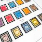 COLOR PRINTED YUGOSLAVIA [KINGDOM] 1921-1940 STAMP ALBUM PAGES (25 illustrated pages)