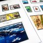 COLOR PRINTED CROATIA 2021-2024 STAMP ALBUM PAGES (26 illustrated pages)