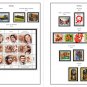 COLOR PRINTED  SERBIA 2006-2010 + 2011-2020 STAMP ALBUM PAGES (110 illustrated pages)