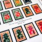 COLOR PRINTED ETHIOPIA [CLASS.] 1894-1974 STAMP ALBUM PAGES (33 illustrated pages)
