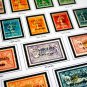 COLOR PRINTED FRENCH LEBANON 1924-1946 STAMP ALBUM PAGES (30 illustrated pages)