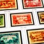 COLOR PRINTED FRENCH LEBANON 1924-1946 STAMP ALBUM PAGES (30 illustrated pages)