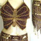 Belly Dance Costumes Black Dress A
