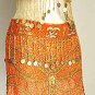 Belly Dance Costumes Orange Dress A