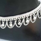 Silver Anklet with Bells J