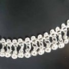 Silver Anklet with Bells N