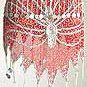 Belly Dancer Costumes Red Dress AS Silver