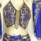 Harem Pant Blue Belly Dancer Costume Dress B