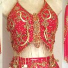 Harem Pant Magenta Belly Dancer Costume Dress B