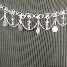 Belly Dancing Silver Belly Chain Coin Belt Waist Chain Design C