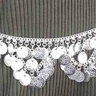 Belly Dancing Silver Belly Chain Coin Belt Waist Chain Design D