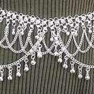 Belly Dancing Silver Belly Chain Coin Belt Waist Chain E