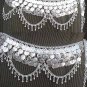 Belly Dancing Silver Belly Chain Coin Belt Waist Chain M